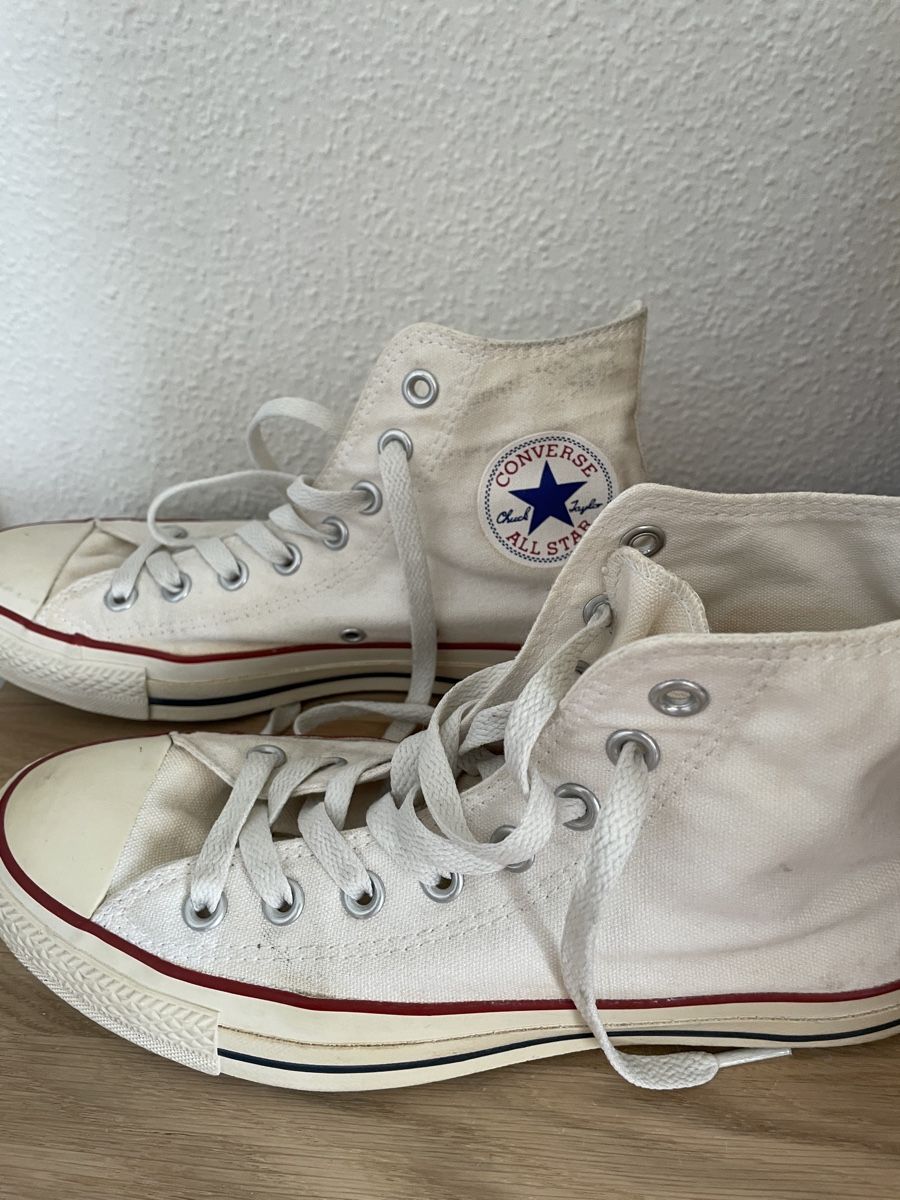 Converse Herrenschuhe: converse high top weiss – Gebraucht aus Zürich von M500ZH