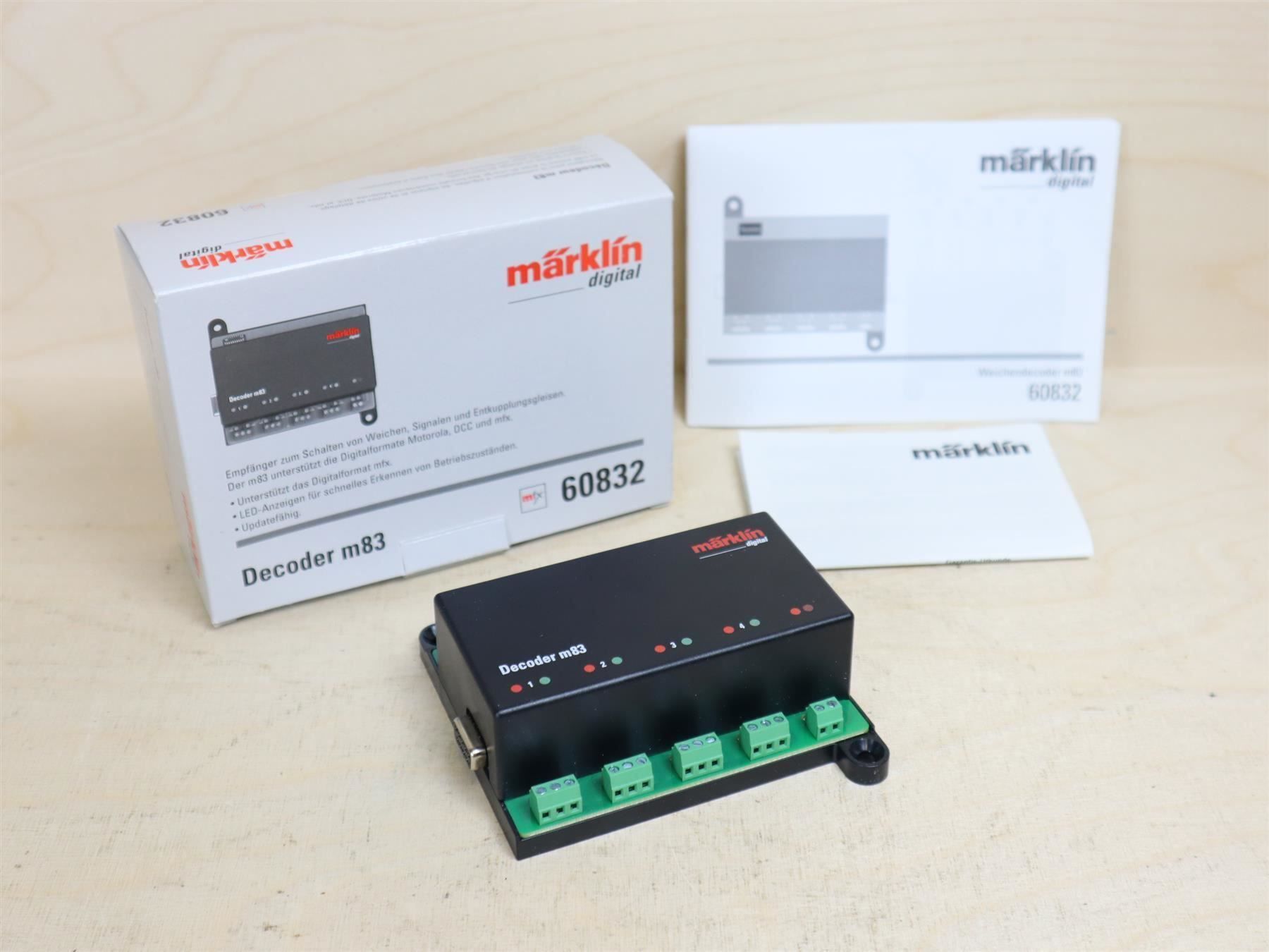 Märklin Modelleisenbahnen: Märklin Decoder m83 - Digital 60832 – Gebraucht aus Winterthur von