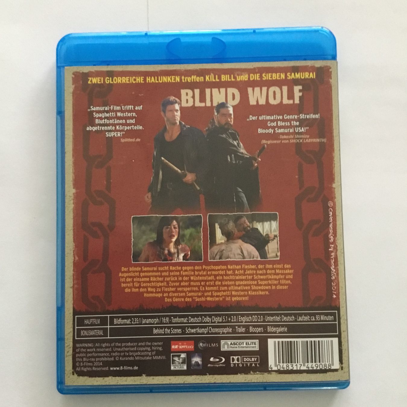 Tutti i DVDs: Blind Wolf Blu Ray Vergriffen Rarität – Nuovo (secondo la descrizione) da Blauen venduto da sternchen66 1