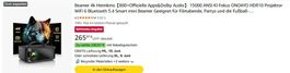 Beamer 4K ONO3 Pro Spiegeln vom Handy oder über HDMI