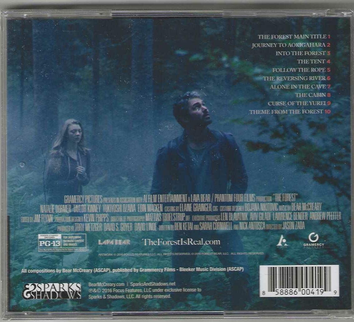 CD: Bear McCreary - The Forest – Nuovo e nell'imballaggio originale da Genève venduto da CDLPBookS 1