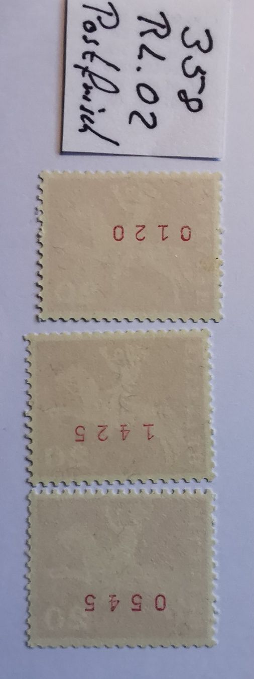 Tutti i francobolli: RM 1960 – Usato da Aadorf venduto da Chnorli-Furz 3