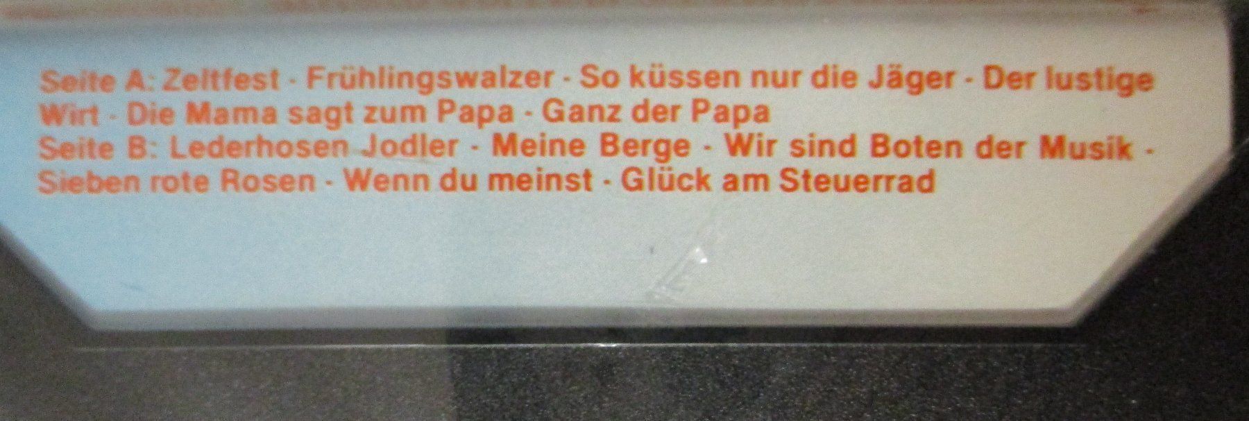 Musicassette: Musikanten Starparade / Kassette / MC – Nuovo e nell'imballaggio originale da Flumenthal venduto da novbra 1