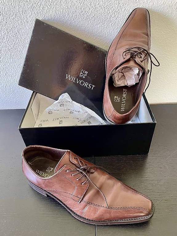 Scarpe da uomo: Lederschuhe Leder Schuh – Usato da Urdorf venduto da DennyBennyB 1