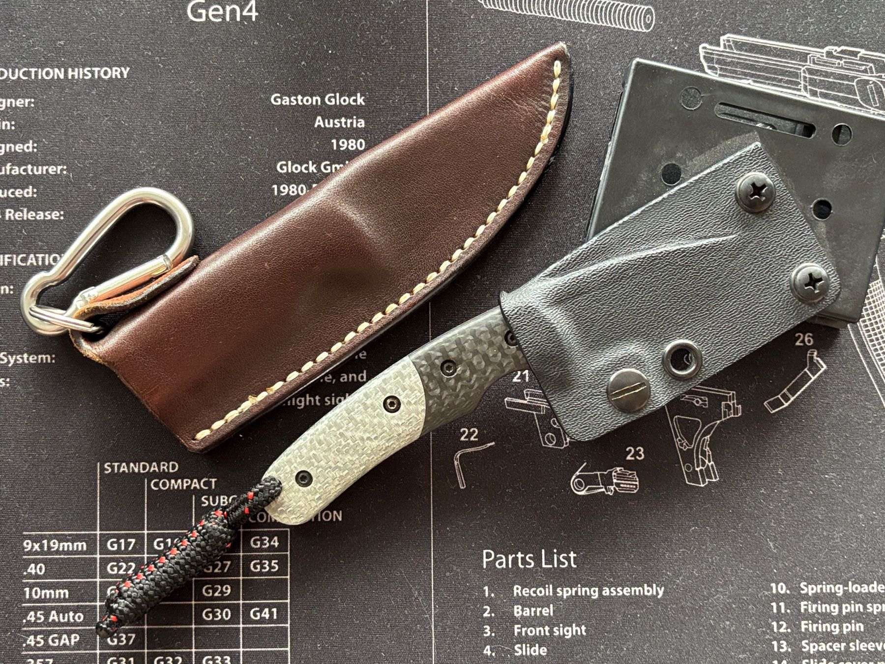 Benchmade Coltelli tascabile: Benchmade 210 Snody Activator, S30V, Carbon/G10 – Usato da Frauenkappelen venduto da Doc_Snyder 3
