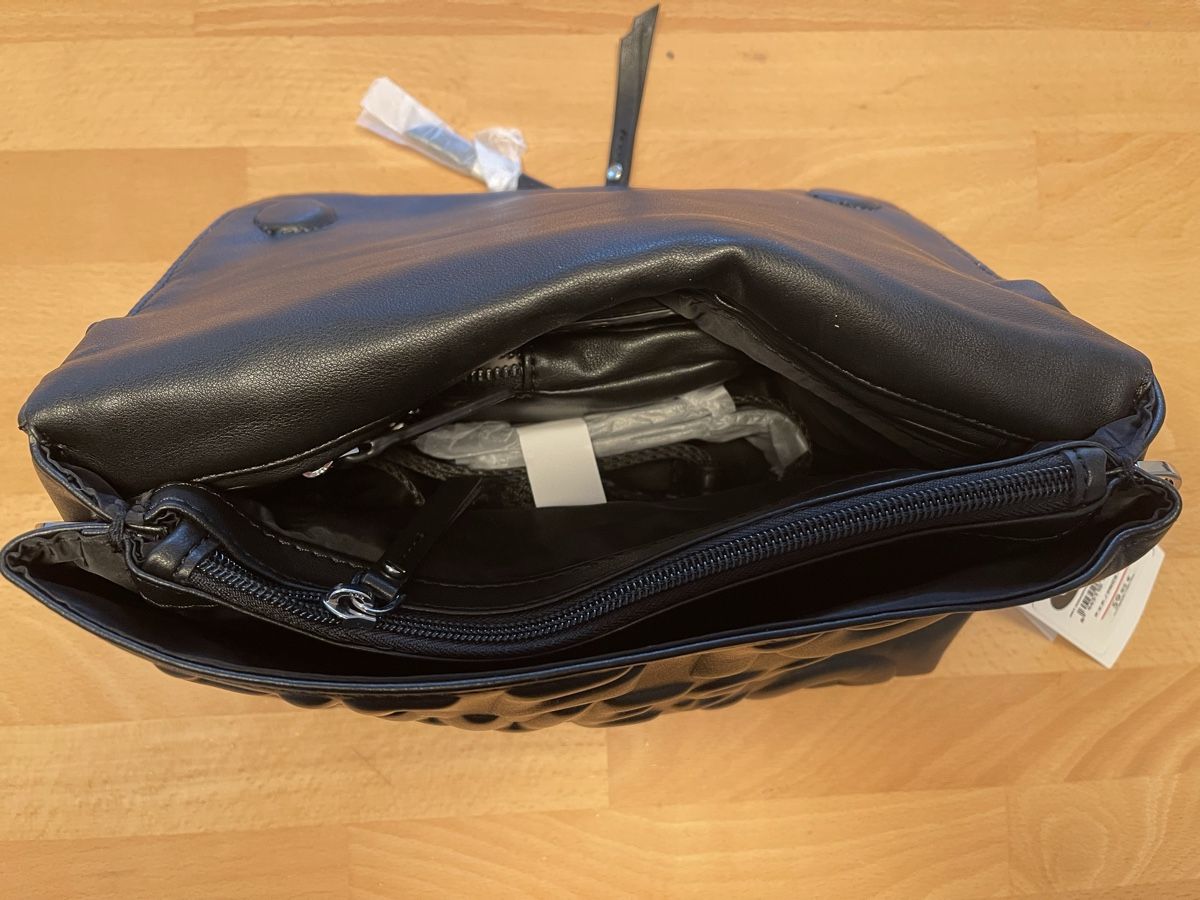 Desigual Borse da donna: Schwarze Desigual Handtasche, NEU – Nuovo e nell'imballaggio originale da Spreitenbach venduto da R_1691 3
