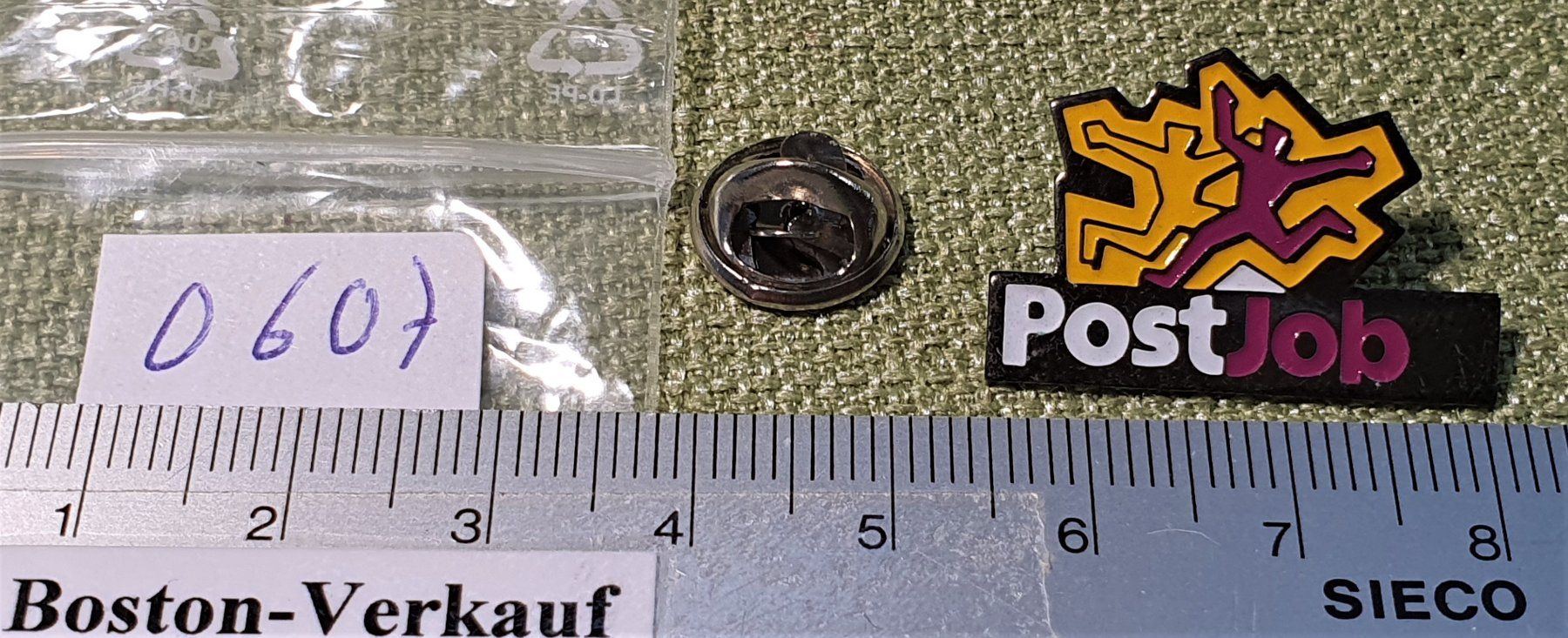 Plaketten & Abzeichen: O607 - Pin Die Post PTT Post Job – Gebraucht aus Reinach BL von Boston-Verkauf 1