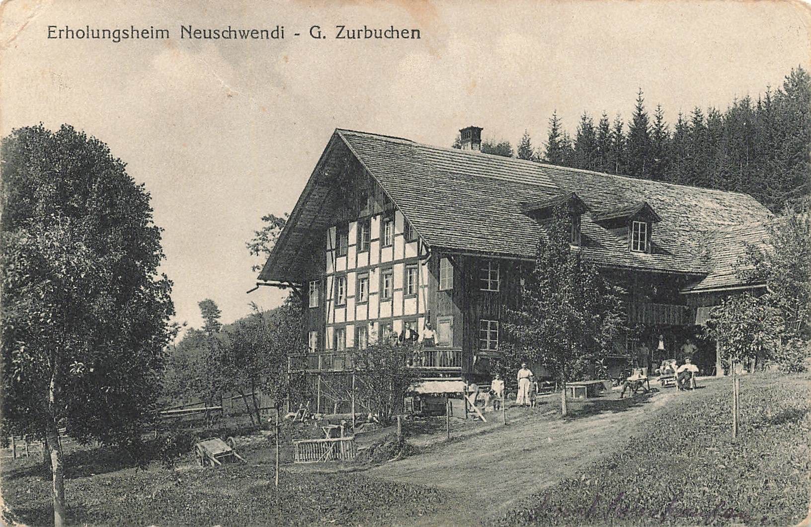 Ansichtskarten: Erholungsheim Neuschwendi – Gebraucht aus Biasca von Blenio71