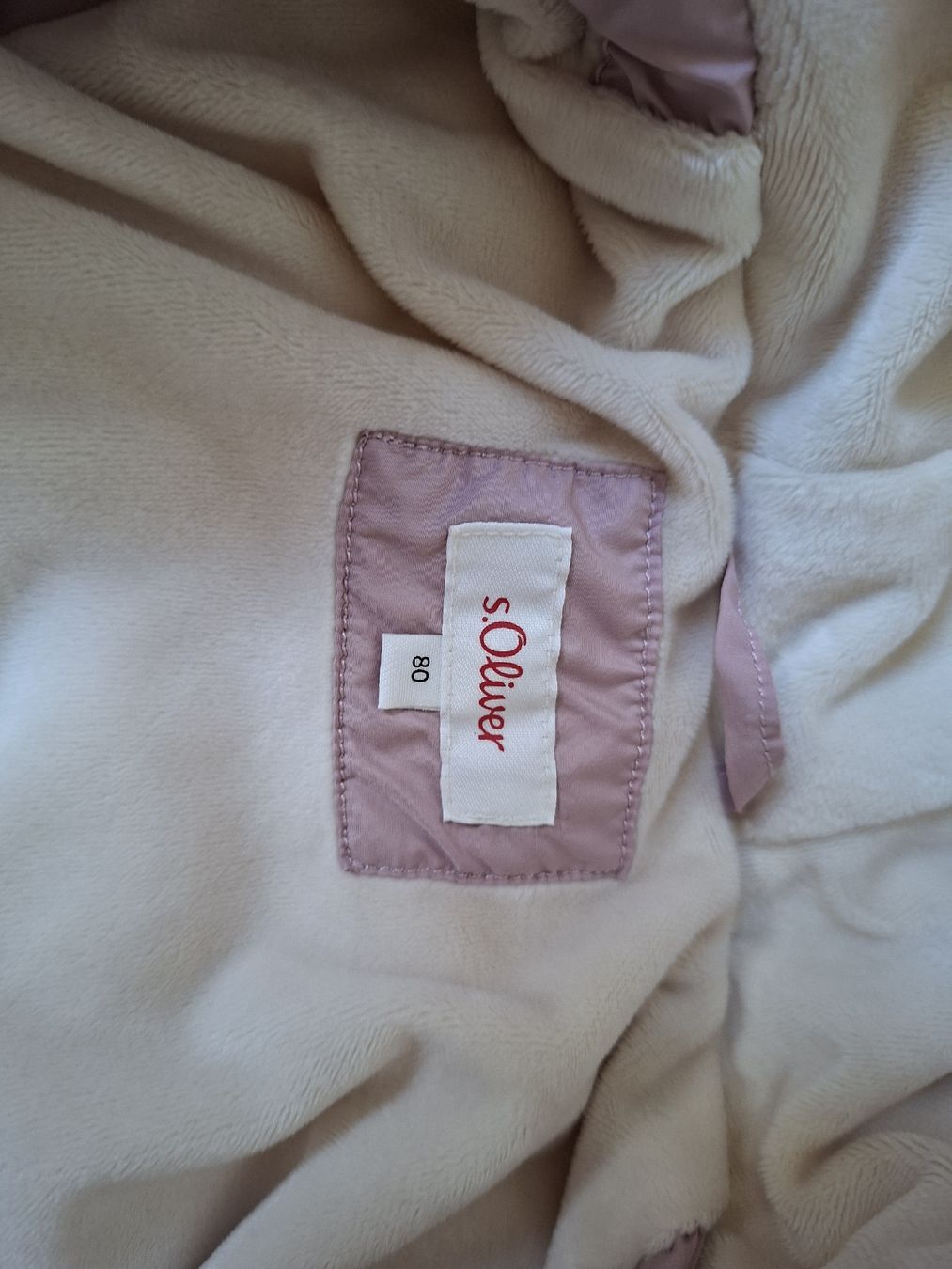 S.Oliver Giacche & Cappotti: s.Oliver Herbst/Winterjacke Mädchen Gr. 80 – Usato da Niederlenz venduto da Sol7d 3