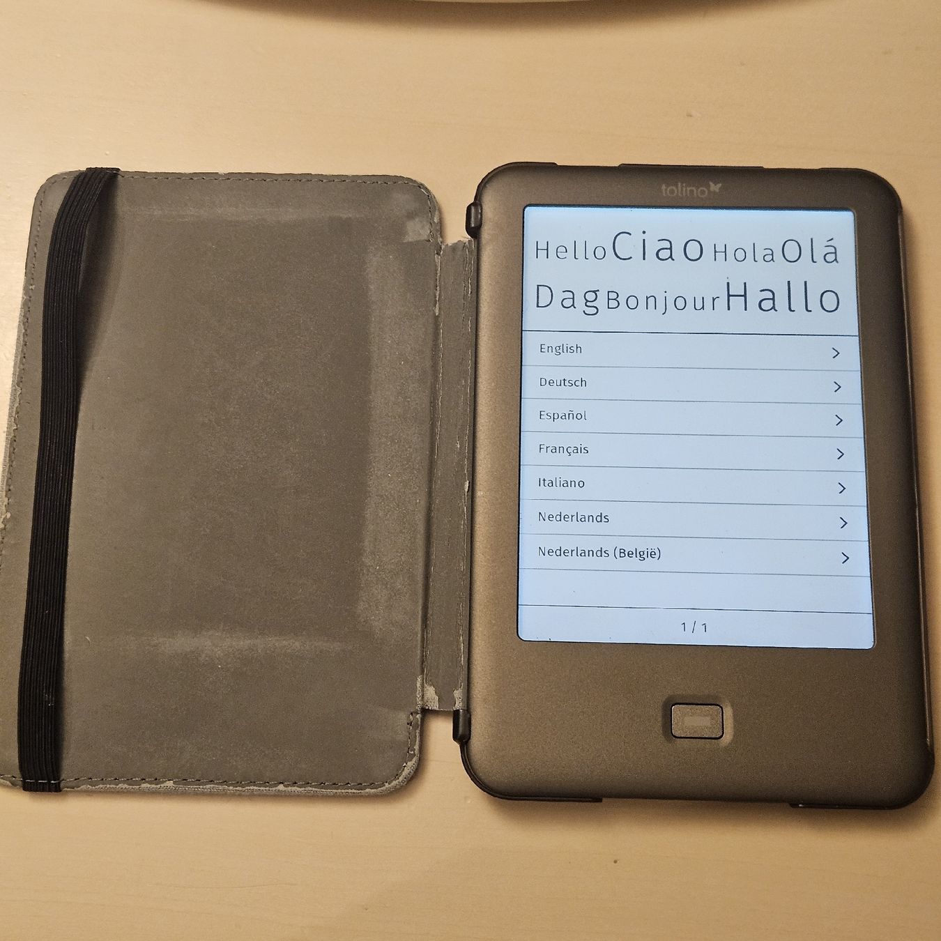 Tolino Tablet PC: Tolino E-Reader mit Schutzhülle, Shine – Gebraucht aus Wettingen von Christianv 1