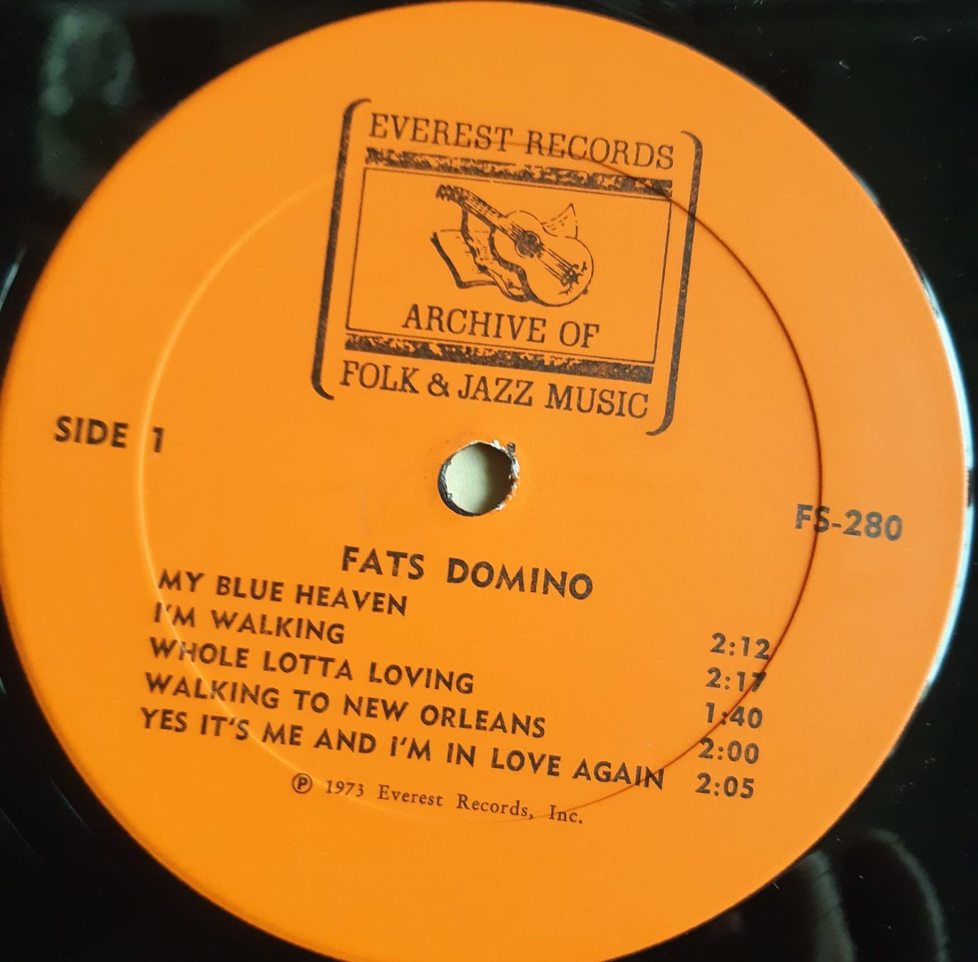 Dischi in vinile: FATS DOMINO: Same EVEREST: FS 280 – Usato da Frick venduto da kyb_yq8h 1