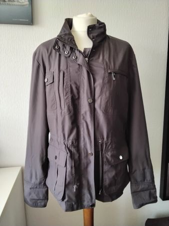 Parka d’automne Yessica, chocolat M