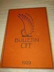 Libri: Bulletin CFF / Année 1929 – Usato da Cortaillod venduto da signep