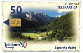 Telefonkarte Slowenien Chip-642 Logarska dolina Koroska