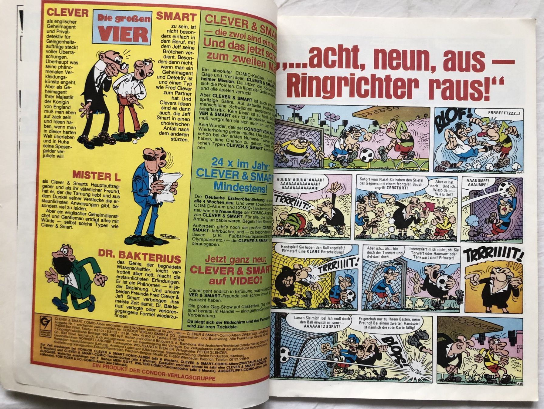 Fumetti: CLEVER & SMART - Nr.36 - 2.Auflage – Usato da Schaffhausen venduto da durruti 2