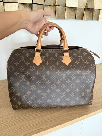 Louis Vuitton Speedy 30 Tasche Monogram Canvas Neu