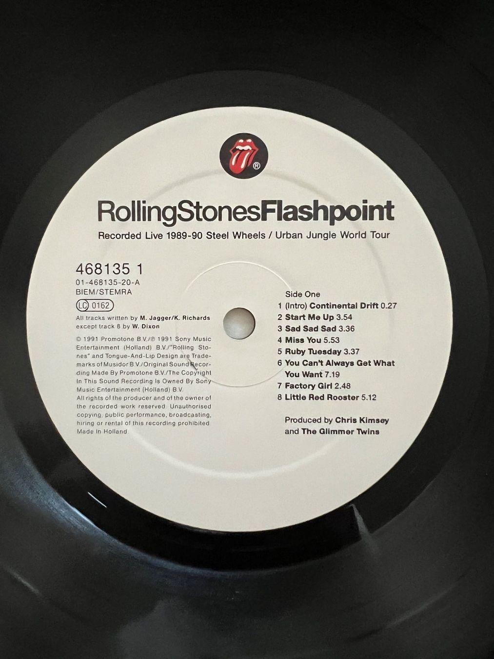 Schallplatten: Rolling Stones - Flashpoint / LP Vinyl – Gebraucht aus Schaffhausen von Mond689 6