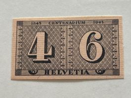 Briefmarke - Schweiz - Centenadium 1943 - postfrisch
