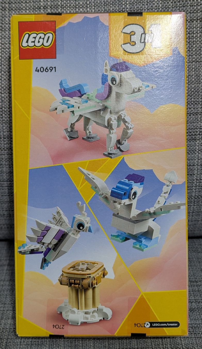 Lego Kit di costruzioni: Lego Creator Pégase mythique 40691 – Nuovo e nell'imballaggio originale da Corban venduto da Katzyta 1