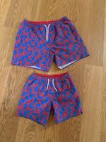 Vater & Sohn Badehosen-Set, Coast to Coast, Gr. M & 146/152