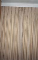 2 Vorhänge gefüttert rosa-beige / 2x B100 x L215cm