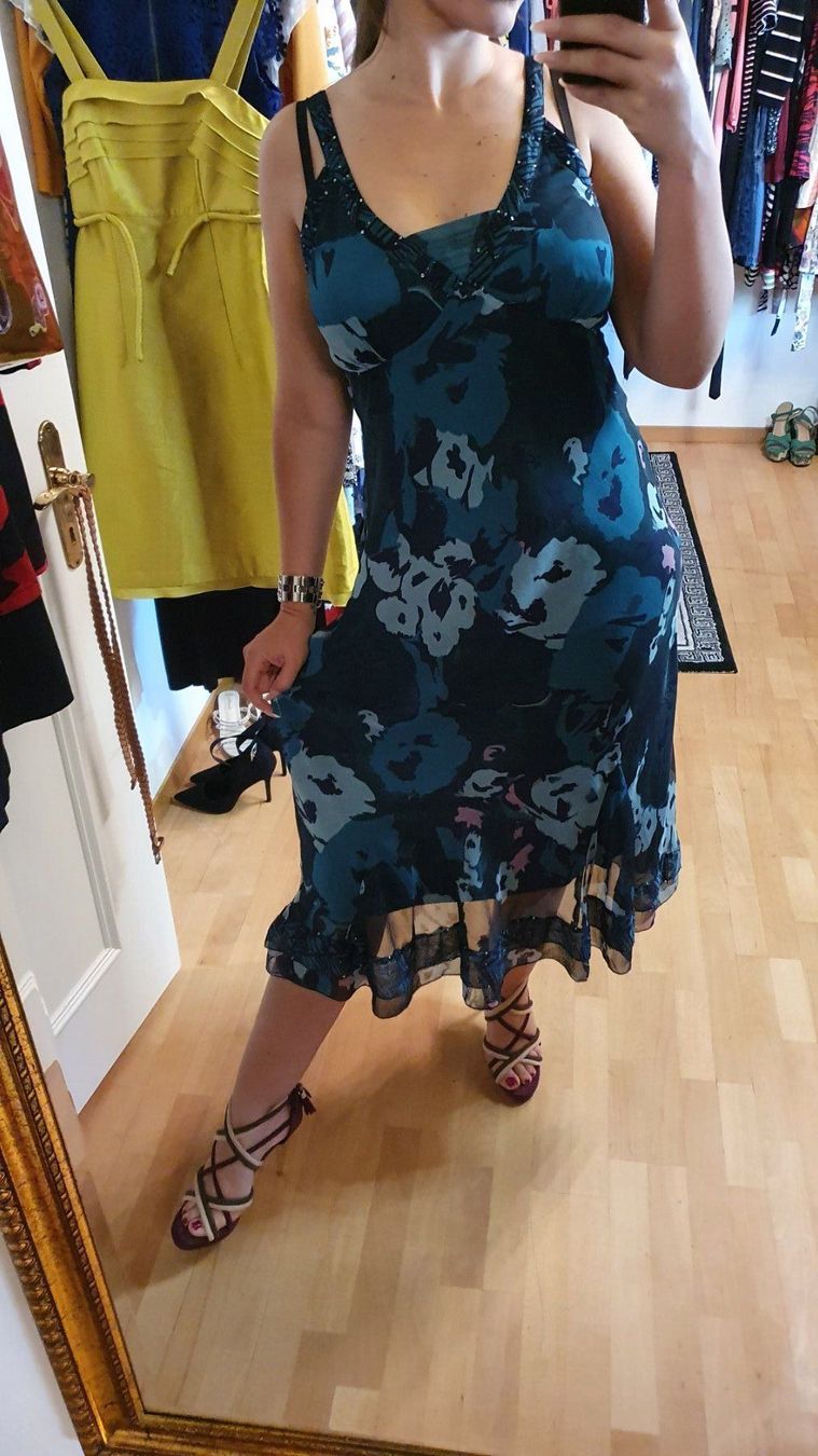 Vestiti: MF🌺Kleid Größe 40-42🌺 – Usato da Wald ZH venduto da CapLux 2