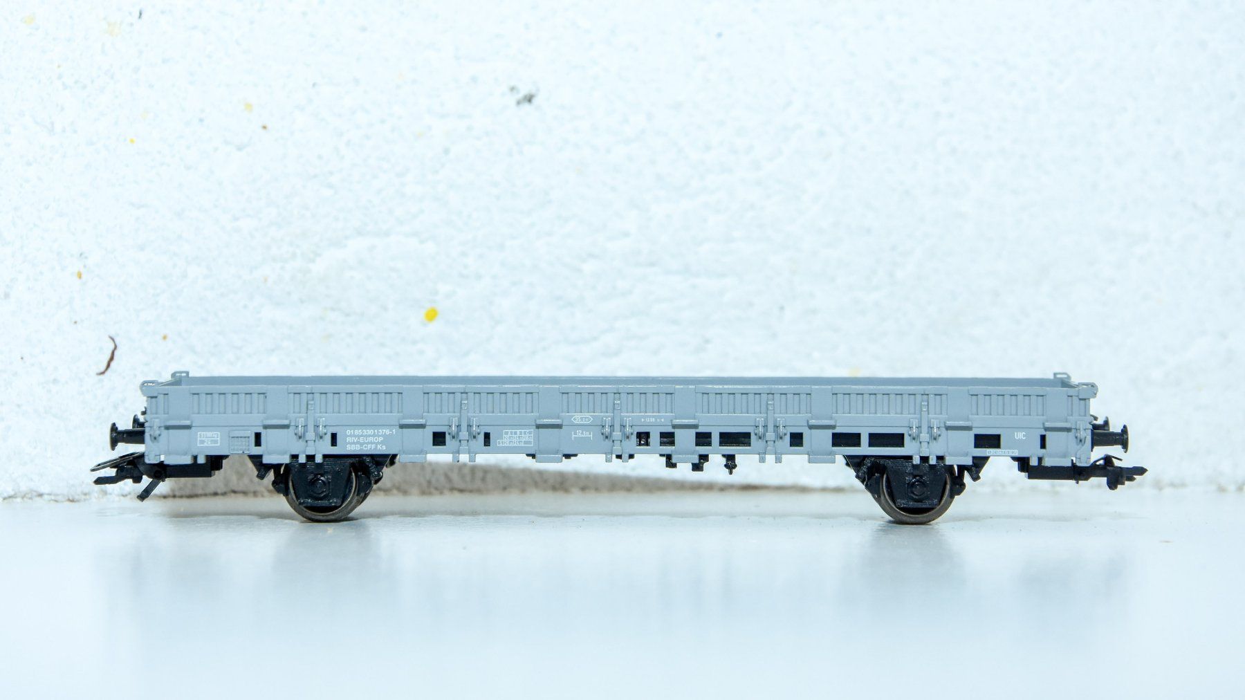 Märklin Modellini di ferrovie: Märklin - SBB CFF wagon plat – Usato da Belmont-sur-Yverdon venduto da bichet02