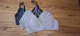 S - Grösse, 3er SET Bustier TOP Oberteile