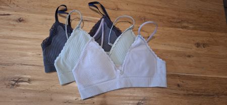 S - Grösse, 3er SET Bustier TOP Oberteile