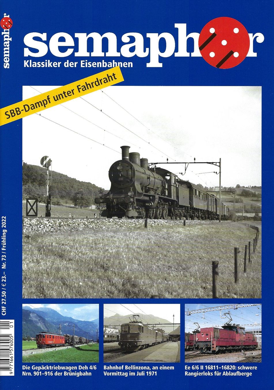 Zeitschriften & Magazine: Semaphor Nr.73 Frühling 2022 – Gebraucht aus Bözberg von Cumba