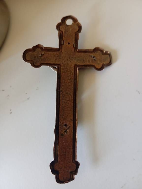 Figuren: Antiker Jesus am Kreuz – Gebraucht aus Basel von Petergunn 2