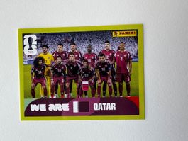 Panini FIFA WM 2026 Sticker, Katar Team QAT 13