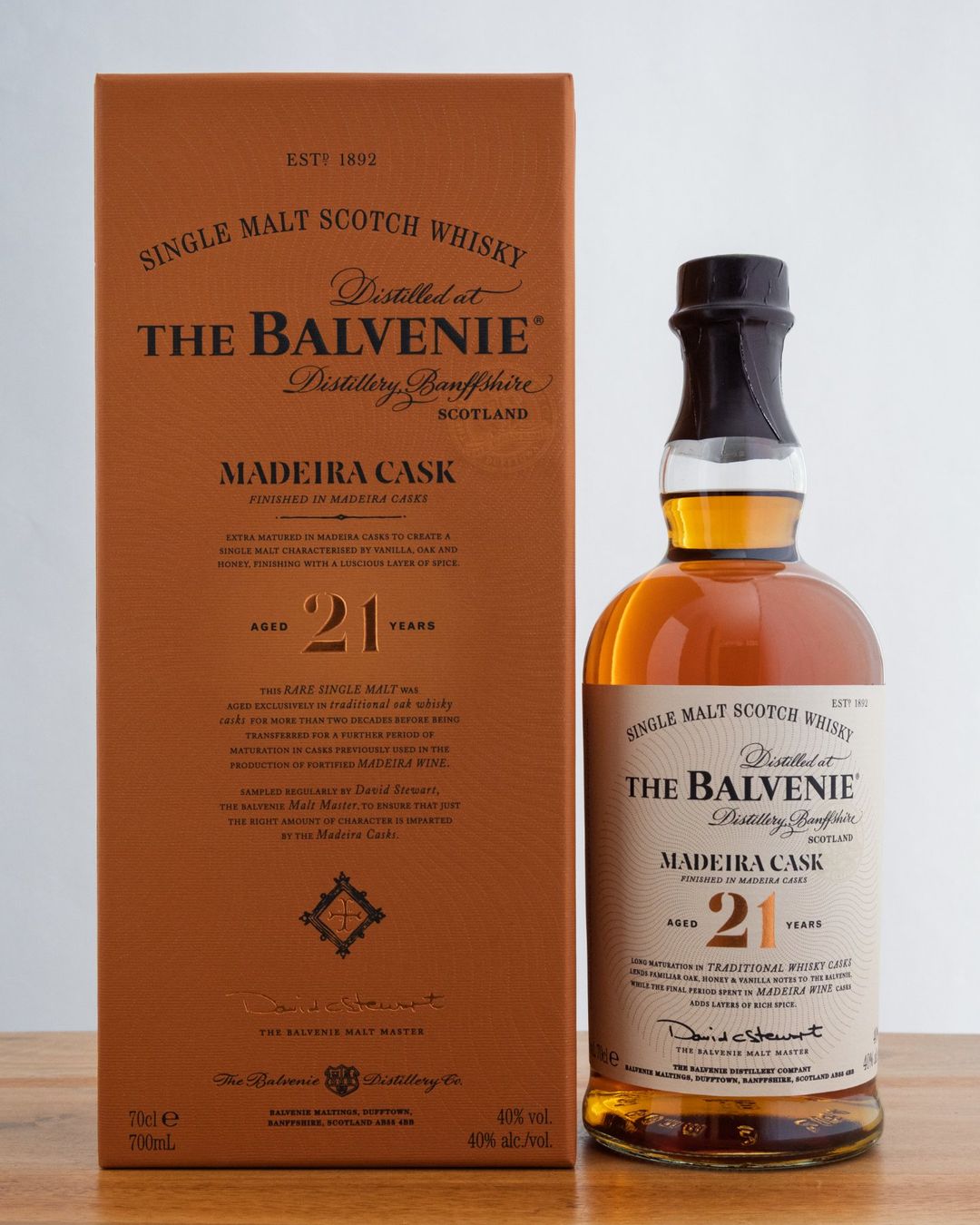 Balvenie Bevande alcoliche: Balvenie - Madeira Cask - 21Y – Nuovo e nell'imballaggio originale da Zofingen venduto da maltpoint