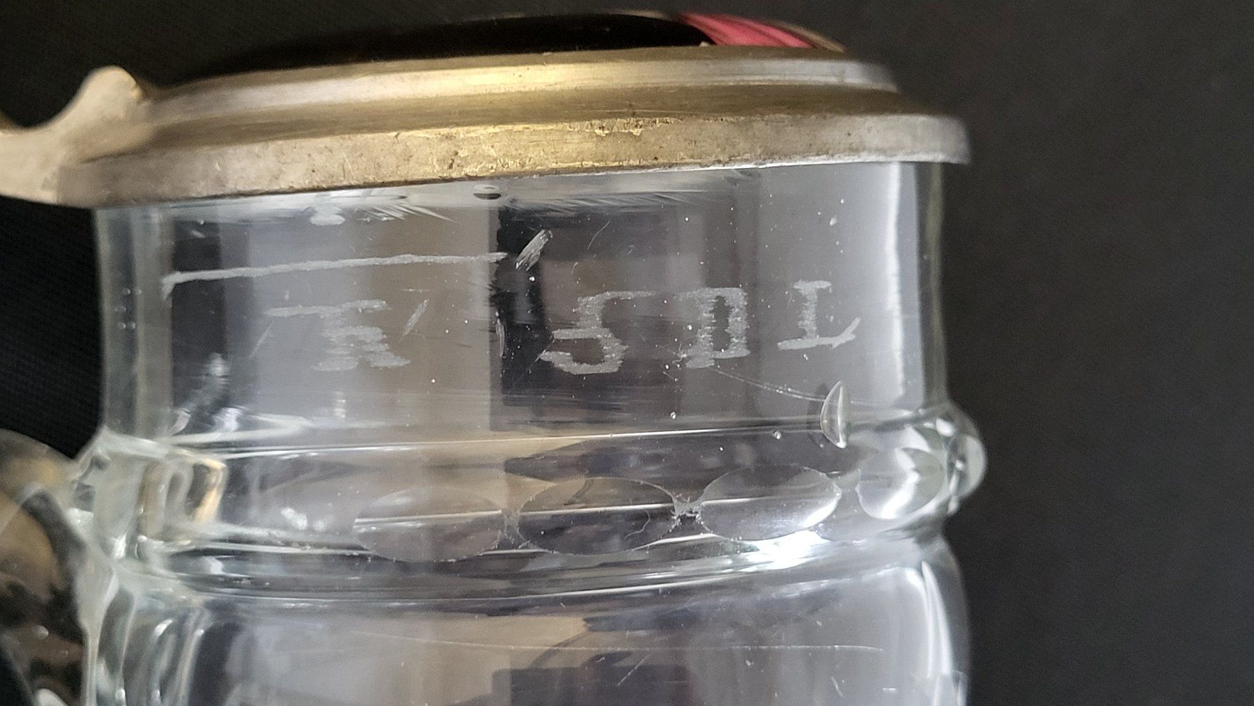 Bicchieri: Antiker Bierkrug mit Original-Malerei – Usato da Basel venduto da spinne02 5