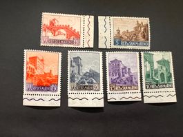 San Marino  1966 Mi. 856-61  Luxus  **   (3345)