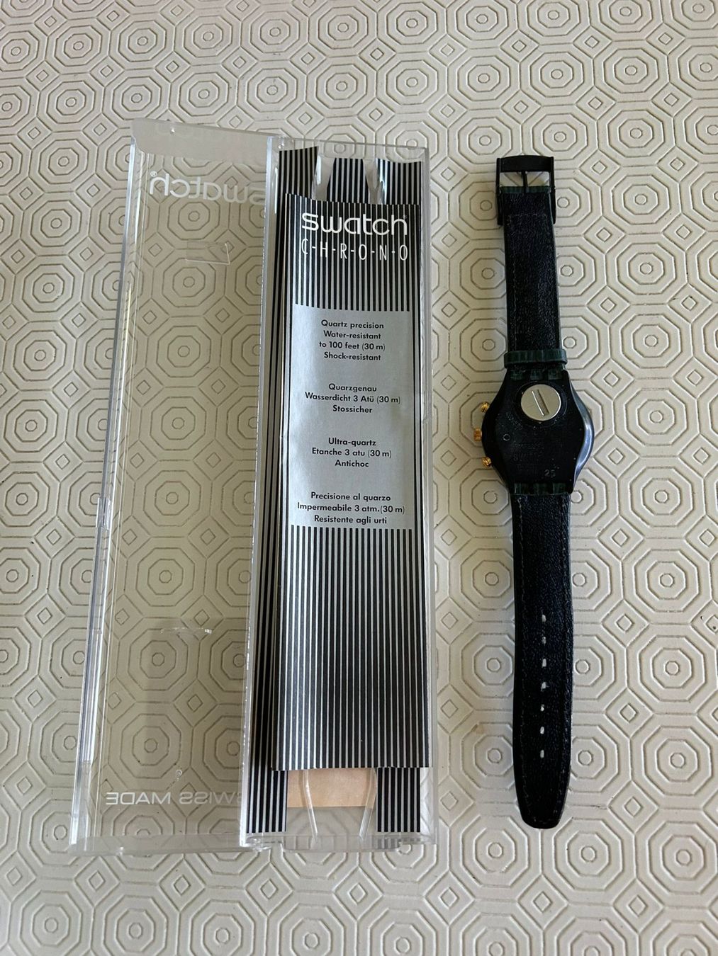 Swatch Orologi: Orologio da polso Swatch Chrono 1990 – Usato da Melano venduto da H-Sara 1