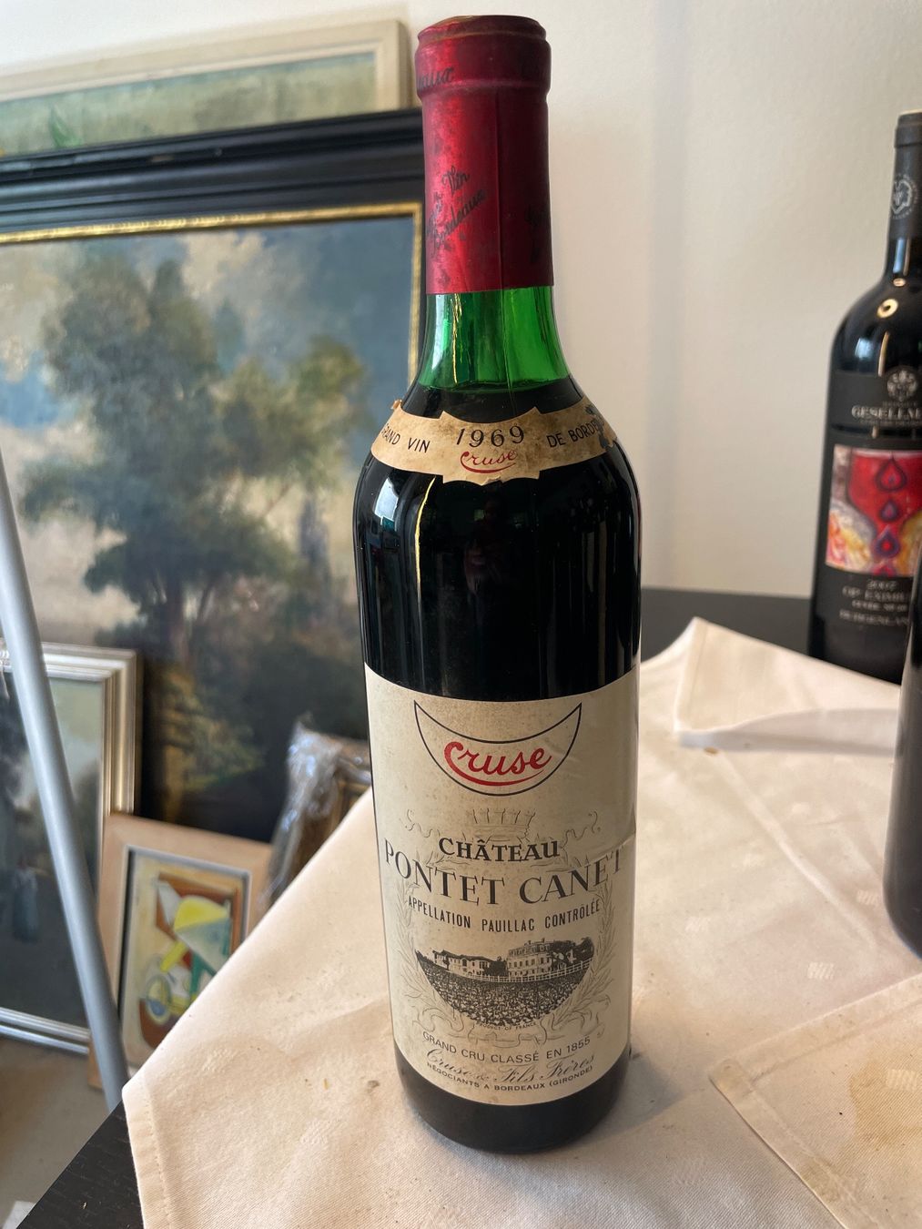 Pontet-Canet  Vino: Château Pontet Canet 1969 – Usato da Hölstein venduto da kolumbus1964