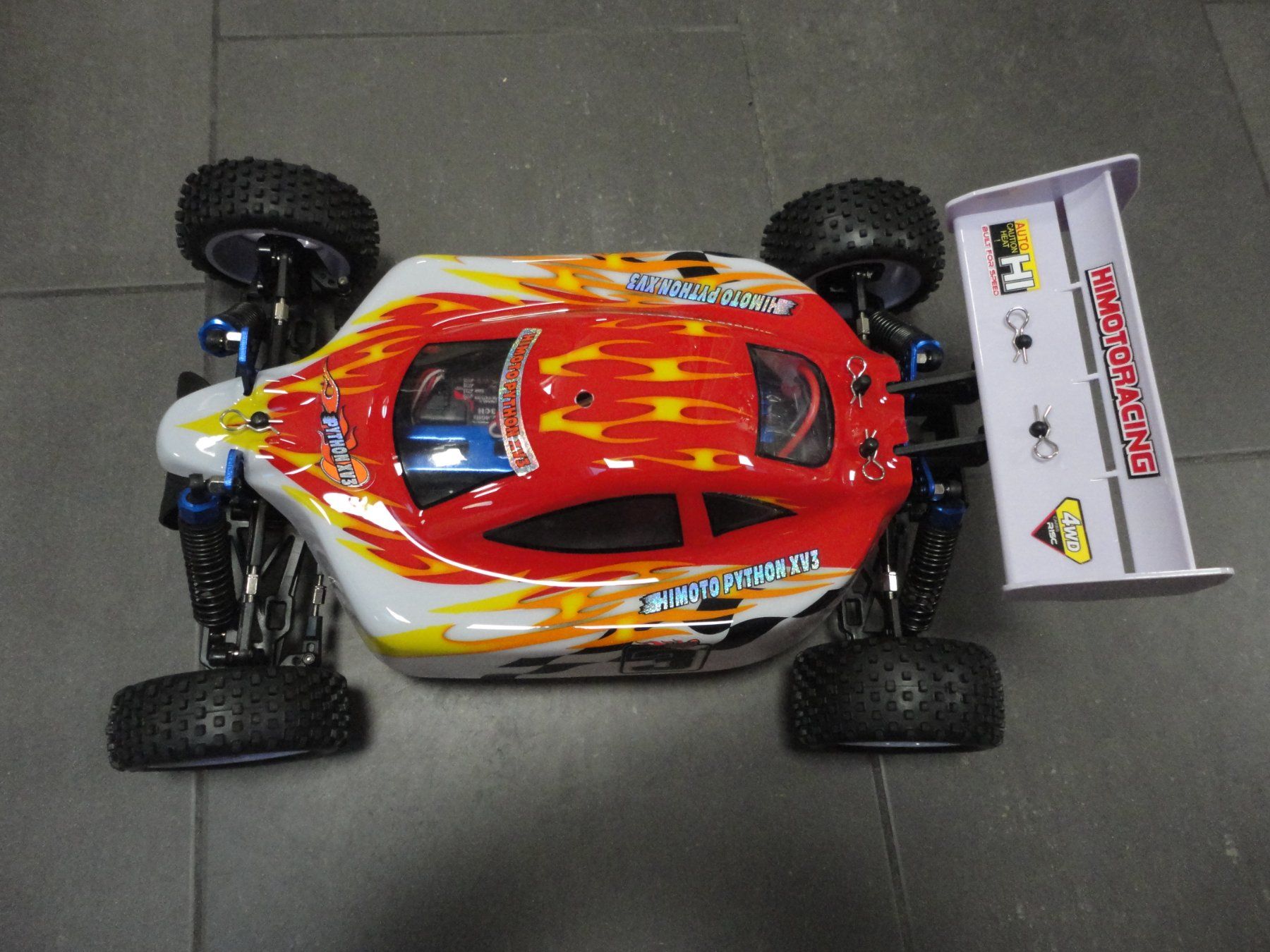 Modellismo RC: Buggy 1:10 komplett-Set. 4WD-Allradantrieb – Nuovo e nell'imballaggio originale da Horgen venduto da RcModell 1