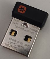 Logitech Unifying Empfaenger USB schwarz gebraucht