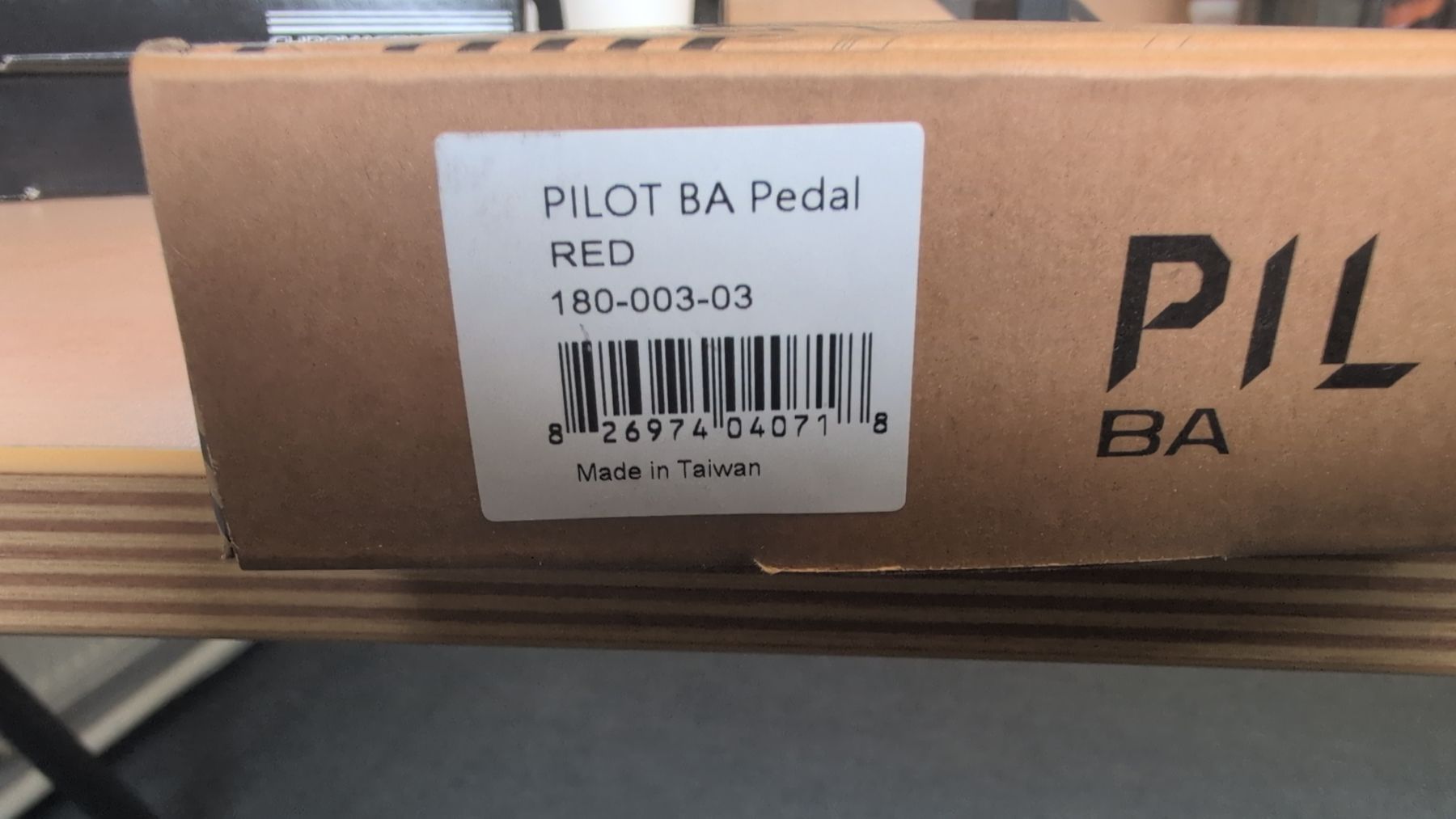 Pezzi di ricambio: Chromag Pilot BA Pedal, rot, neu & ovp – Nuovo e nell'imballaggio originale da Aarau venduto da Kybernetik 1