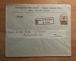 Ganzsache R Schweiz. Nationalbank / Bund