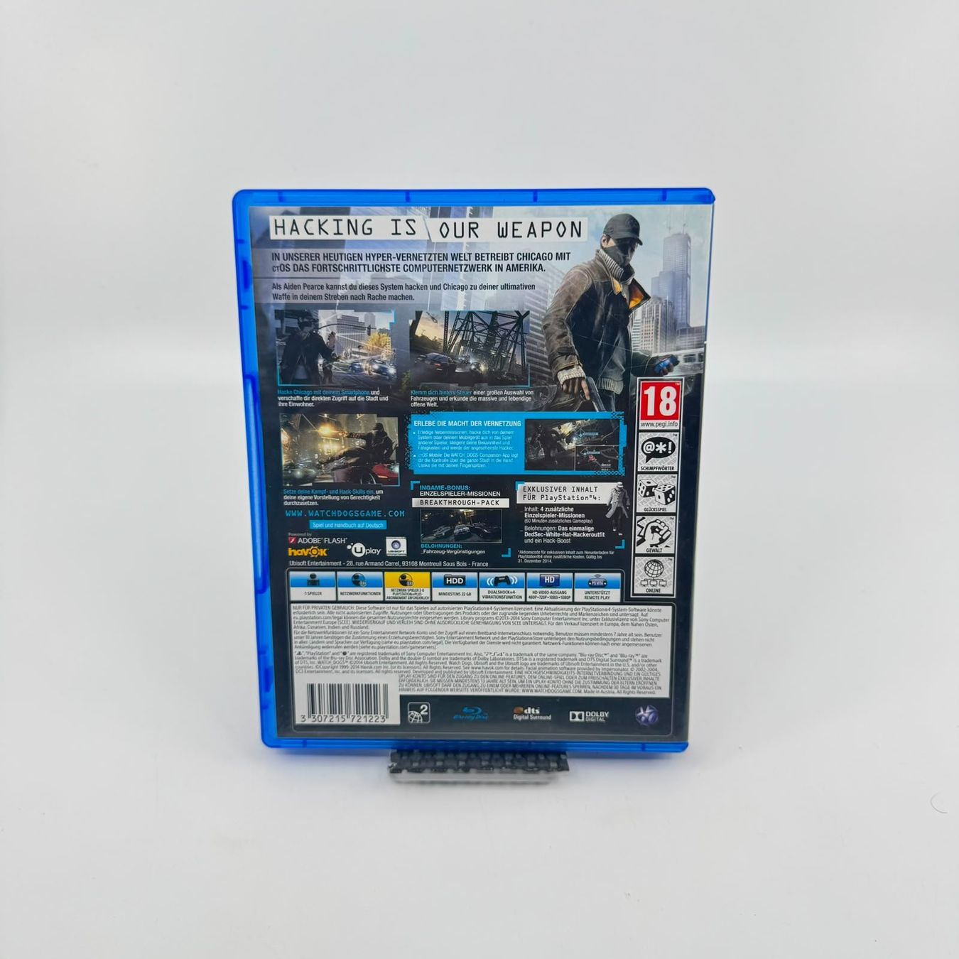Spiele: Watch Dogs (PS4) – Gebraucht aus Herisau von Seyashop1 2