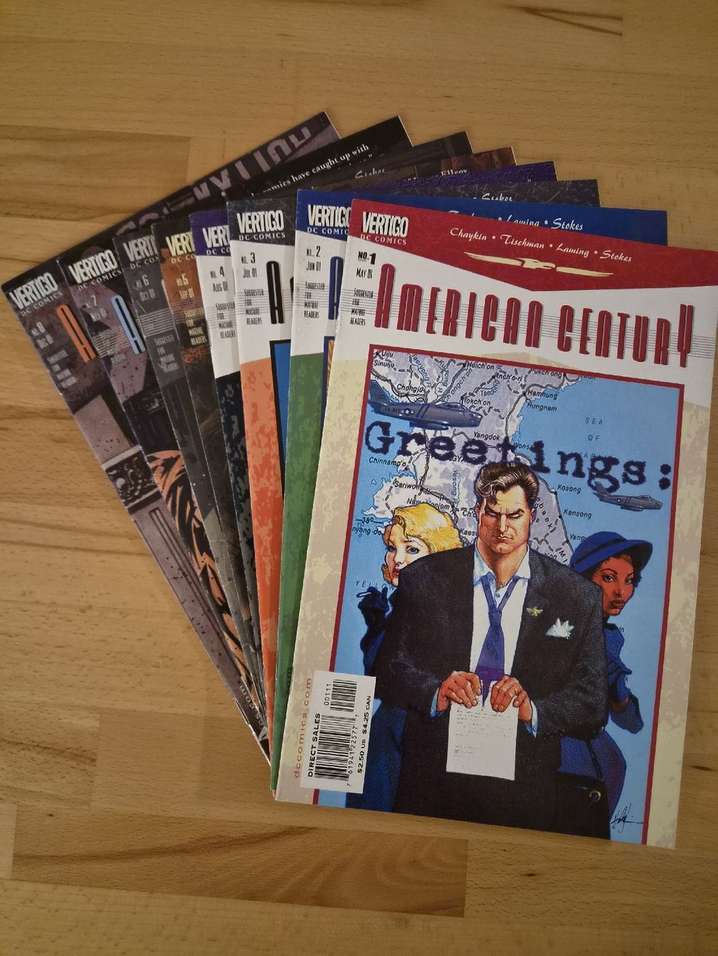 Comics: American Century #1-8 – Gebraucht aus Biel/Bienne von collector_comics