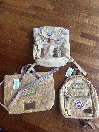 Zoo Zürich Australia Tasche, 2 Rucksäcke neu