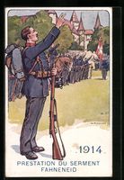 sign. Ed. Elzingre: Der Schweizer Soldat