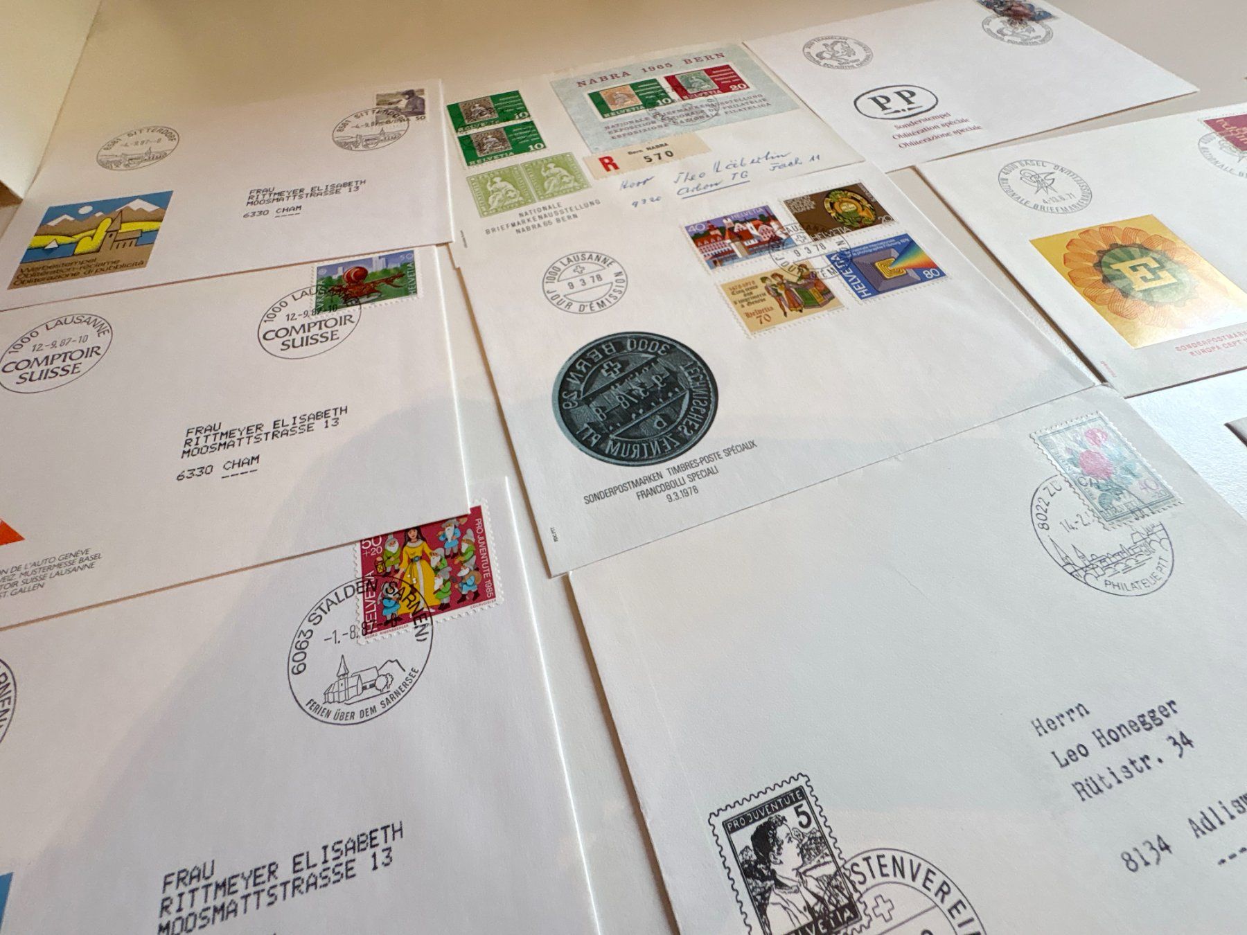 Tutti i francobolli: FDC LOT HELVETIA – Usato da Riva san vitale venduto da abd_p86k 4