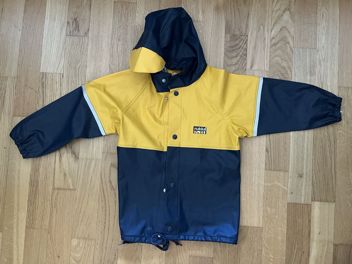 Rukka Giacche & Cappotti: Regenjacke Rukka Kinder Grösse 116 – Usato da Bern venduto da hispano74
