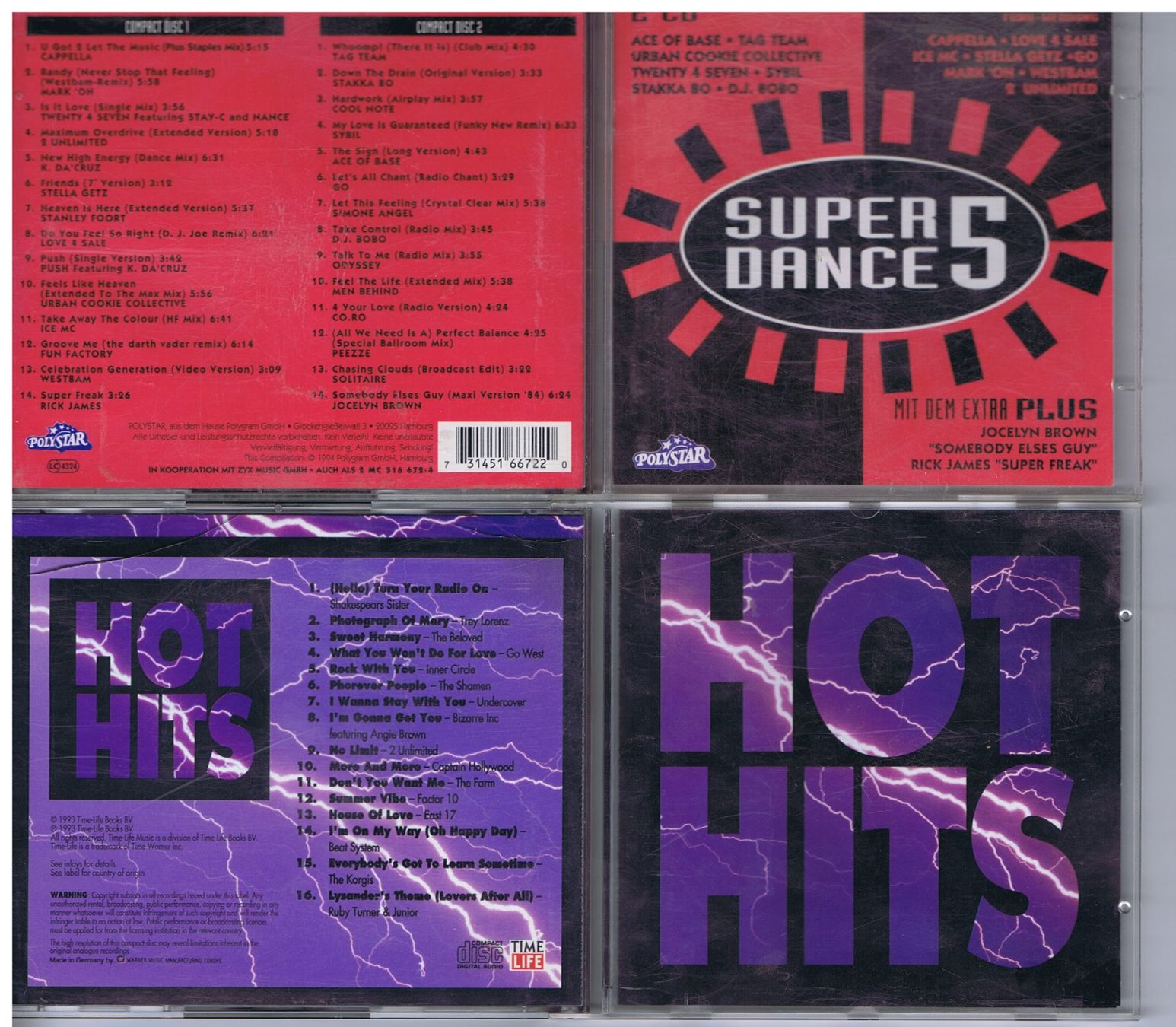 CDs: 12 Dance Collection CDs (4 Einzel- & 4 Doppel-CDs) – D'occasion à Unterengstringen par Lastchance 1