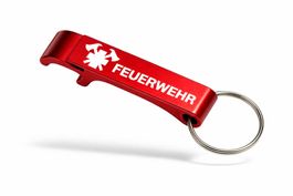 Schlüsselanhänger / Flaschenöffner Feuerwehr
