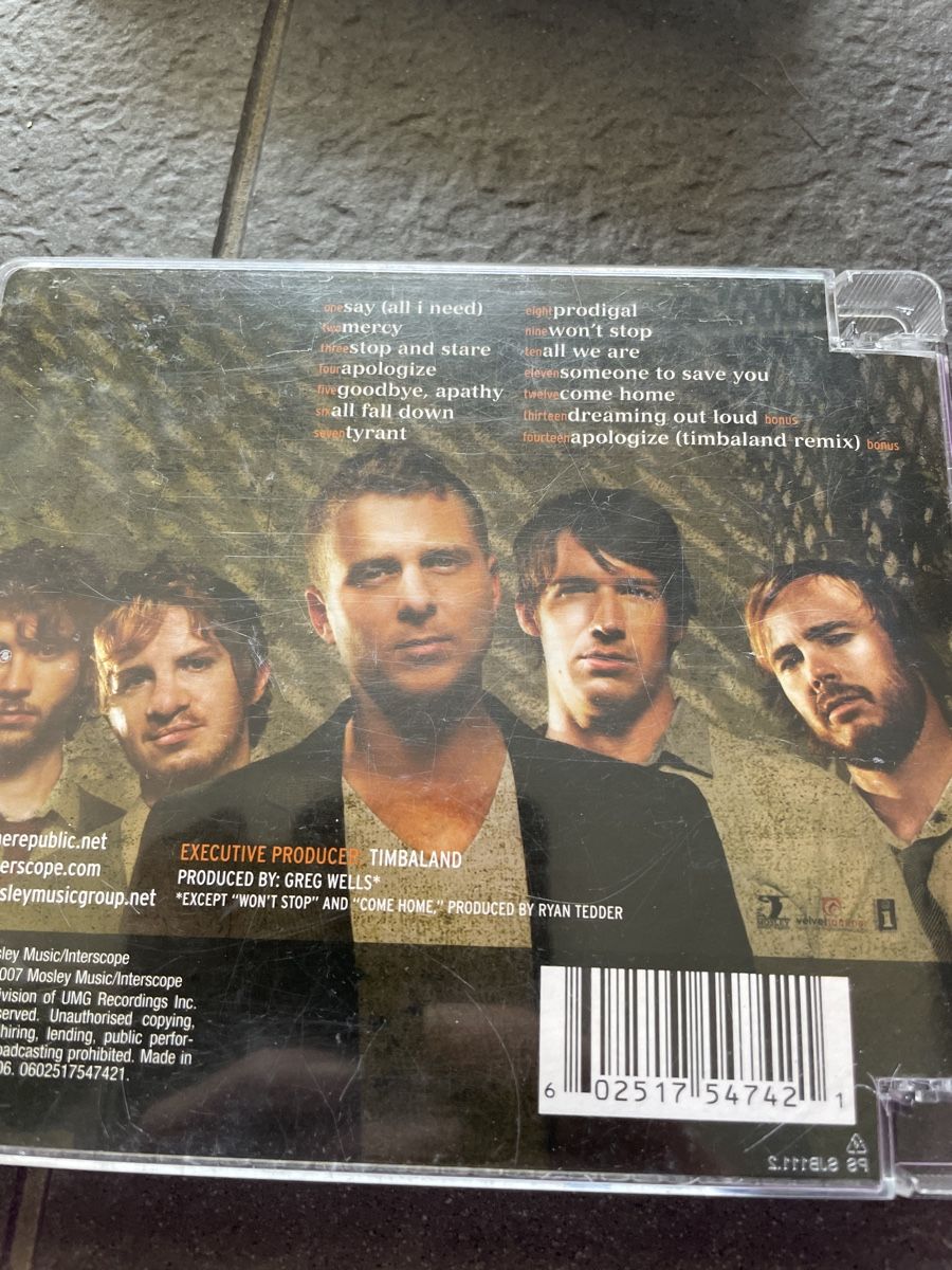 CDs: OneRepublic - Dreaming out Loud CD – Gebraucht aus Unterkulm von son_fcs2 1